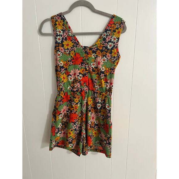 Toad and Company Sun-kissed Liv Romper Floral Sleeveless Casual XS - Picture 4 of 4